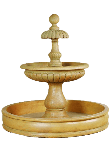 Thermae Pond Outdoor Water Cast Stone Fountain Fountain Tuscan